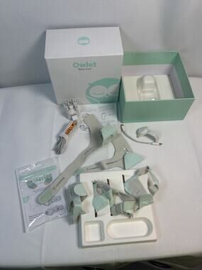 Owlet Smart Sock Baby Monitor Parts Sensor Socks Charger Box No Base